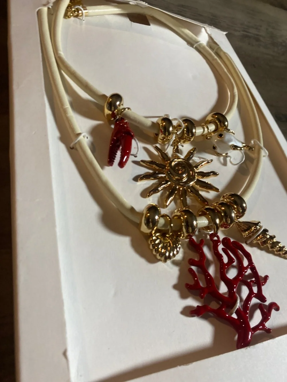 NWT Zara 2 Pack of Sea Charm Necklaces